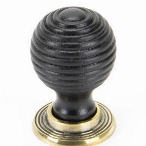 From the Anvil Ebony and AB Beehive Cabinet Knob 38mm - 83872