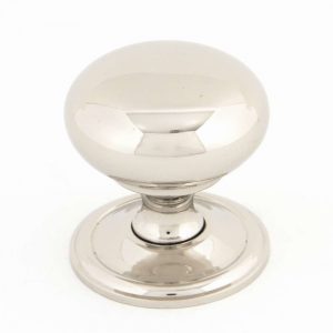 From the Anvil Polished Nickel Mushroom Cabinet Knob 38mm - 83878