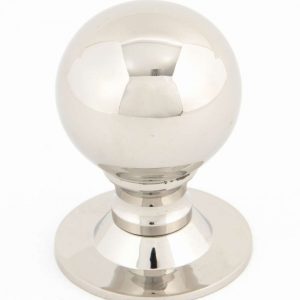 From the Anvil Polished Nickel Ball Cabinet Knob 39mm - 83882