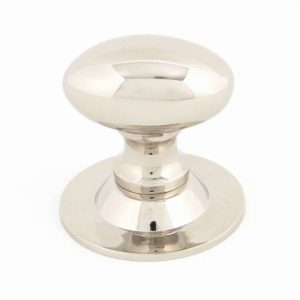 From the Anvil Polished Nickel Oval Cabinet Knob 33mm - 83886