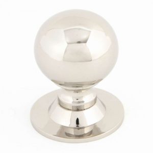 From the Anvil Polished Nickel Ball Cabinet Knob 31mm - 83888