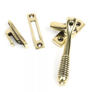 From the Anvil Aged Brass Locking Reeded Fastener - 83917