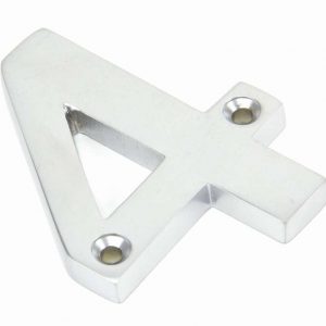 From the Anvil Satin Chrome Numeral 4 - 83924