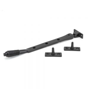 From the Anvil Aged Bronze 8" Reeded Stay - 83968