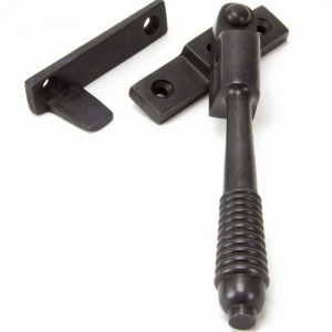 From the Anvil Aged Bronze Night-Vent Locking Reeded Fastener - 83971