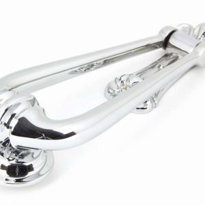 From the Anvil Polished Chrome Loop Door Knocker - 90018