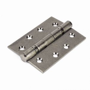 From the Anvil Pewter 4" Ball Bearing Butt Hinge (Pair) ss - 90027