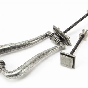 From the Anvil Pewter Slimline Art Deco Door Knocker - 90035