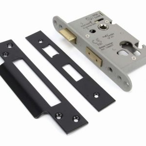 From the Anvil Black 2 1/2" Euro Profile Sash Lock - 90055