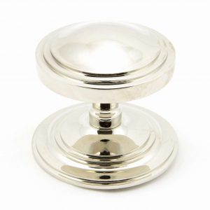 From the Anvil Polished Nickel Art Deco Centre Door Knob - 90068