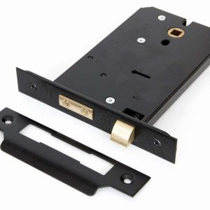 From the Anvil Black 6" Horizontal 5 Lever Sash Lock - 90247