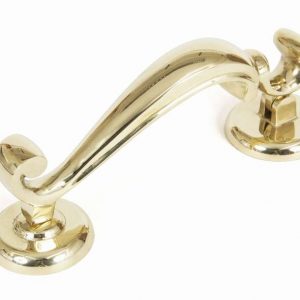 From the Anvil Polished Brass Doctors Door Knocker - 90251