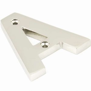 From the Anvil Polished Nickel Letter A - 90303A