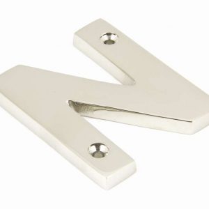 From the Anvil Polished Nickel Letter N - 90303N