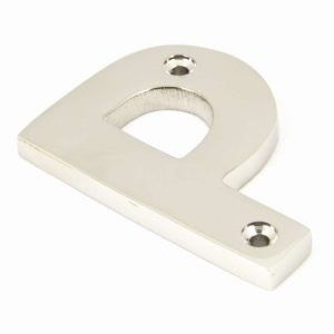 From the Anvil Polished Nickel Letter P - 90303P