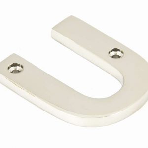 From the Anvil Polished Nickel Letter U - 90303U
