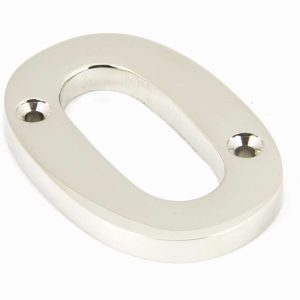 From the Anvil Polished Nickel Numeral 0 - 90310