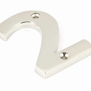 From the Anvil Polished Nickel Numeral 2 - 90312