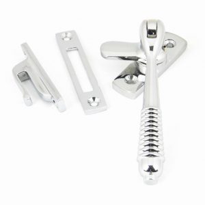 From the Anvil Polished Chrome Locking Reeded Fastener - 90329