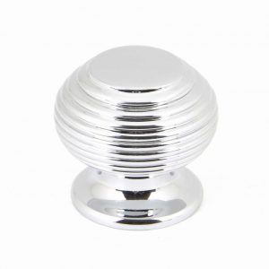 From the Anvil Polished Chrome Beehive Cabinet Knob 30mm - 90337