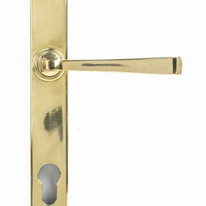 From the Anvil Aged Brass Avon Slimline Lever Espag. Lock Set - 90354