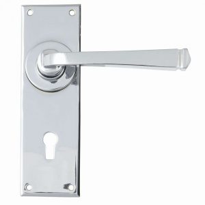 From the Anvil Polished Chrome Avon Lever Lock Set - 90359