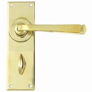 From the Anvil Aged Brass Avon Lever Bathroom Set - 90366