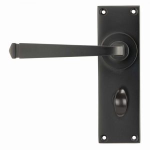 From the Anvil Aged Bronze Avon Lever Bathroom Set - 90369
