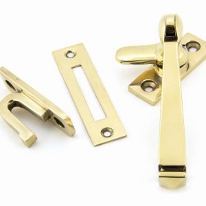 From the Anvil Aged Brass Locking Avon Fastener - 90407