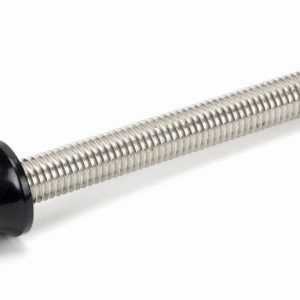 From the Anvil Black ended SS M10 110mm Threaded Bar - 90439