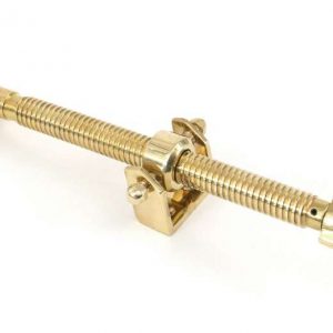From the Anvil Polished Brass 12" Fanlight Screw Opener - 91026