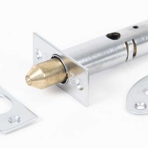 From the Anvil Satin Chrome Security Door Bolt - 91051