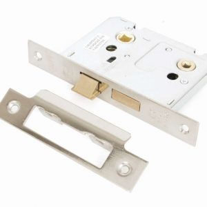 From the Anvil Nickel 3" Bathroom Mortice Lock - 91086