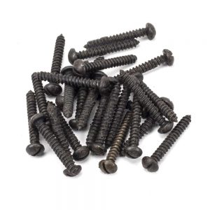 From the Anvil Beeswax 6x1" Round Head Screws (25) - 91138