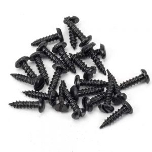From the Anvil Black 6x?" Round Head Screws (25) - 91156