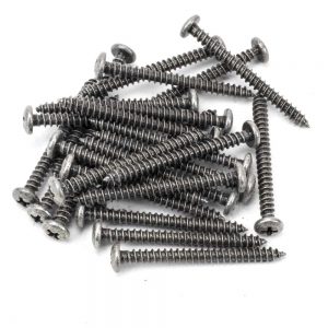 From the Anvil Pewter 10x2" Round Head Screws (25) - 91205