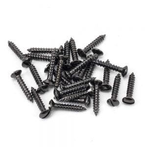 From the Anvil Dark Stainless Steel 4x?" Countersunk Raised Head Screw (25) - 91226