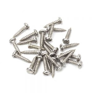 From the Anvil Stainless Steel 4x?" Round Head Screws (25) - 91241