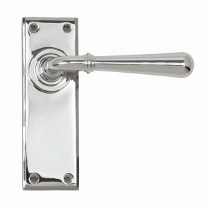 From the Anvil Polished Chrome Newbury Lever Latch Set - 91422