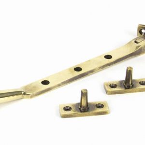 From the Anvil Aged Brass 8" Newbury Stay - 91445