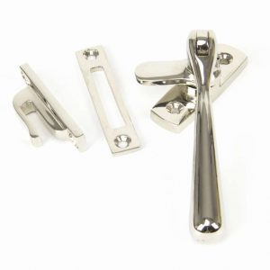From the Anvil Polished Nickel Locking Newbury Fastener - 91455