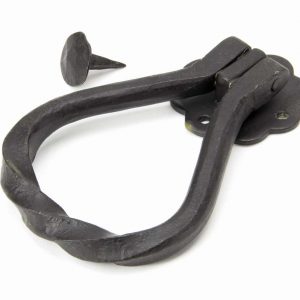 From the Anvil External Beeswax Pear Shaped Door Knocker - 91490