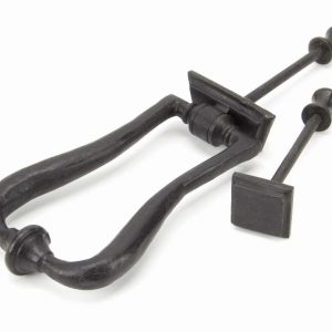 From the Anvil External Beeswax Slimline Art Deco Door Knocker - 91491