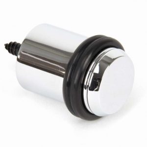 From the Anvil Polished Chrome Floor Mounted Door Stop - 91515