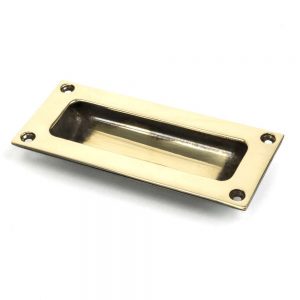 From the Anvil Aged Brass Flush Handle - 91518