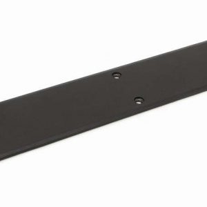 From the Anvil Black 400mm Plain Fingerplate - 91760