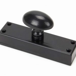 From the Anvil Black knob for Cremone Bolt - 91791