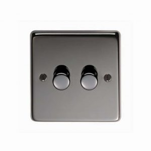 From the Anvil BN Double LED Dimmer Switch - 91799
