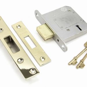 From the Anvil PVD 3" 5 Lever BS Deadlock - 91832