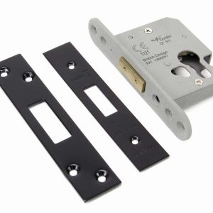 From the Anvil Black 2 1/2" Euro Profile Dead Lock - 91845
